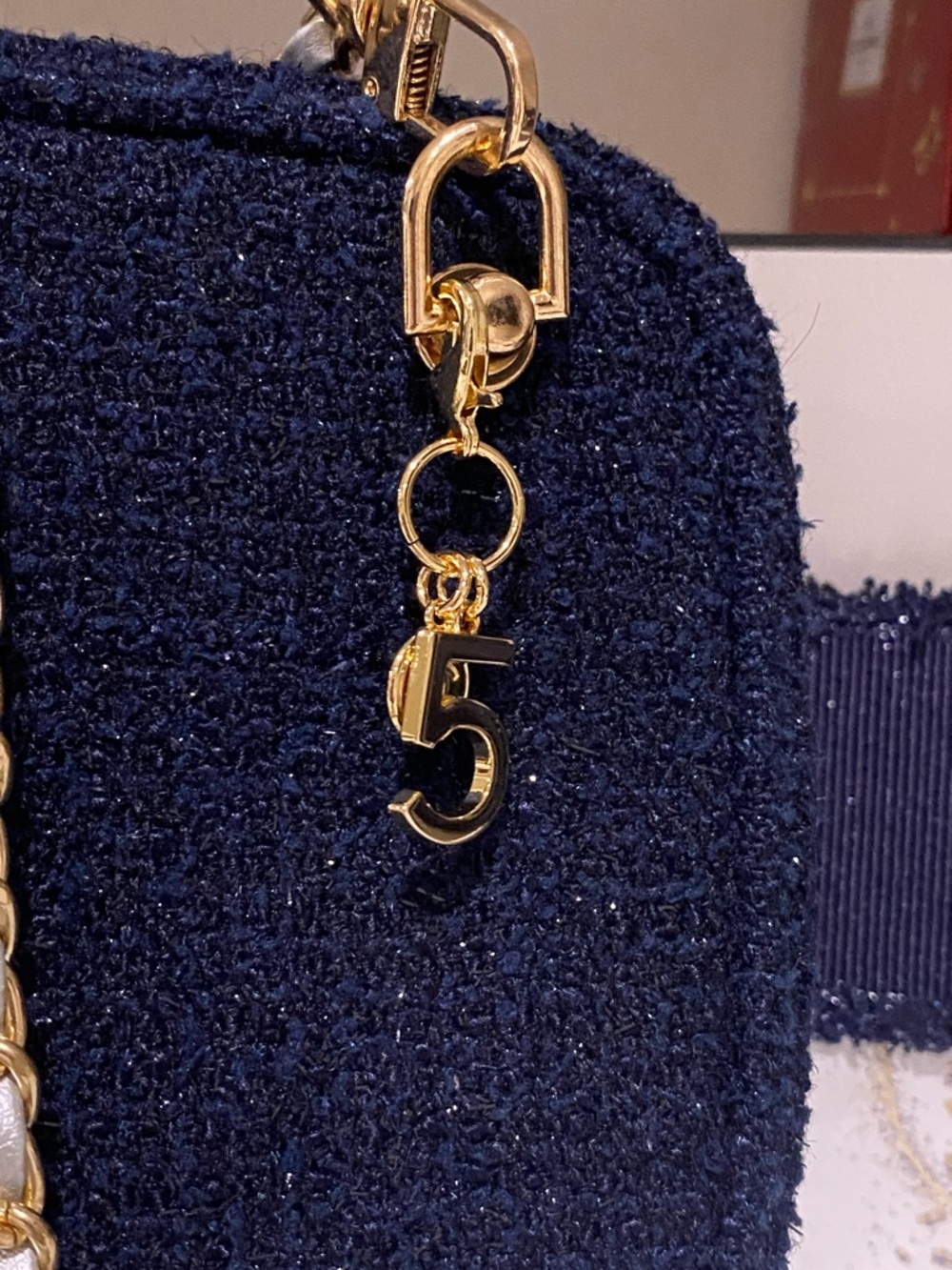 Chanel Navy Bag - Picture 8 of 9